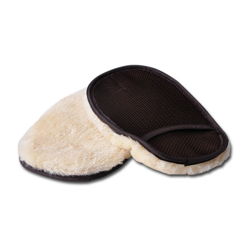 NEWEST Beige Car Cleaning Cloth Wool Glove Wash Cleaning Supplies for Car Accessories microfiber car wash car Household cleaning NEWEST Beige Car Cleaning Cloth Wool Glove Wash Cleaning Supplies for Car Accessories microfiber car wash car Household cleaning