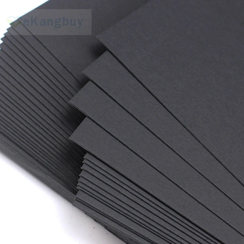 A4 A5 Zwart Karton 250g 300g 400g Kaart Papier CardStocknull AliExpress