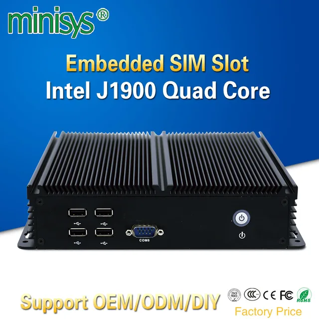 Best Price Minisys Assemble Mini ITX Computer Desktop PC With Celeron J1900 Quad Core 6 RS232 COM 1 USB3.0 5 USB2.0 Support Windows 7 8 10 Best Price Minisys Assemble Mini ITX Computer Desktop PC With Celeron J1900 Quad Core 6 RS232 COM 1 USB3.0 5 USB2.0 Support Windows 7 8 10