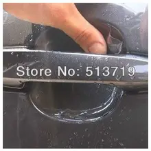 Dongzhen Universal 8X Car Door Handle Scratch Guard Protector Film Car Styling Handle Paint Scratches Protective sticker Vinyl