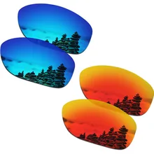 SmartVLT, 2 пары поляризованных солнцезащитных очков, Сменные линзы для солнцезащитных очков, неудержимый, голубой и красный цвет