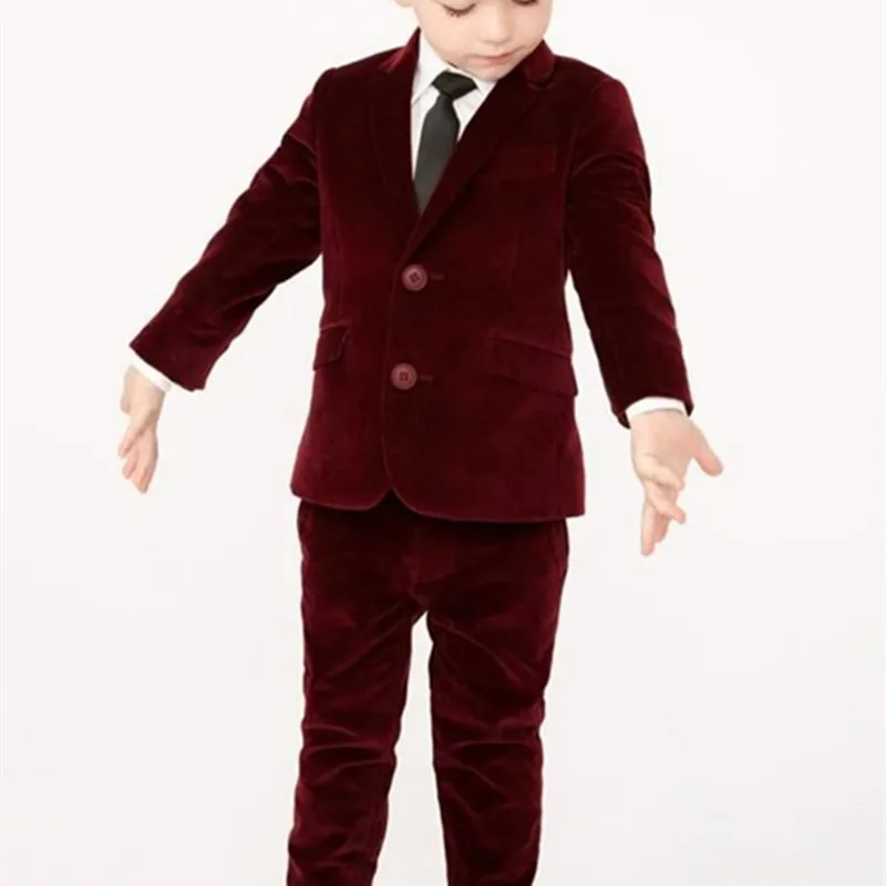 Новое поступление детская одежда для мальчиков смокинг дети из трех частей высокого качества Костюмы на свадьбу для мальчика модная детская костюм-смокинг - Цвет: as the image