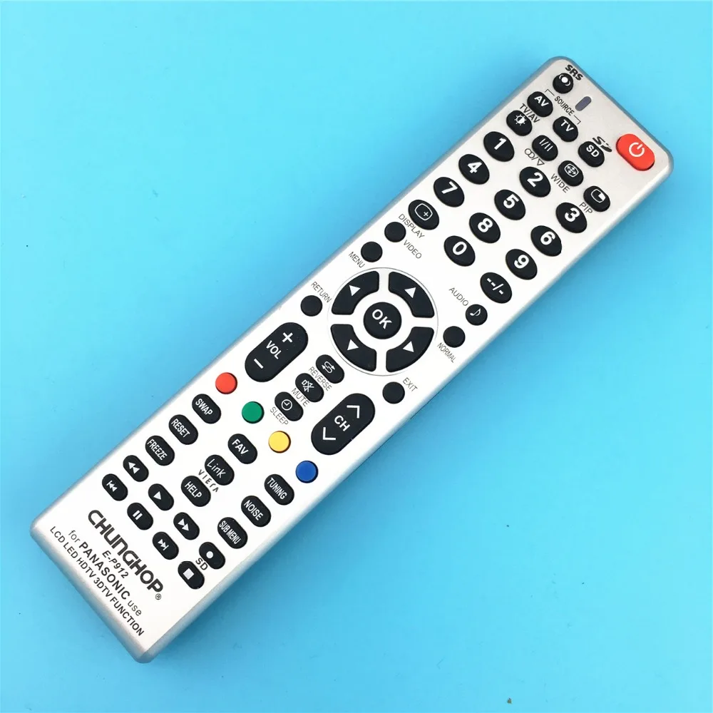 

Remote Control chunghop E-P912 For Panasonic Use LCD LED HDTV 3DTV TV REMOTE CONTROLLER
