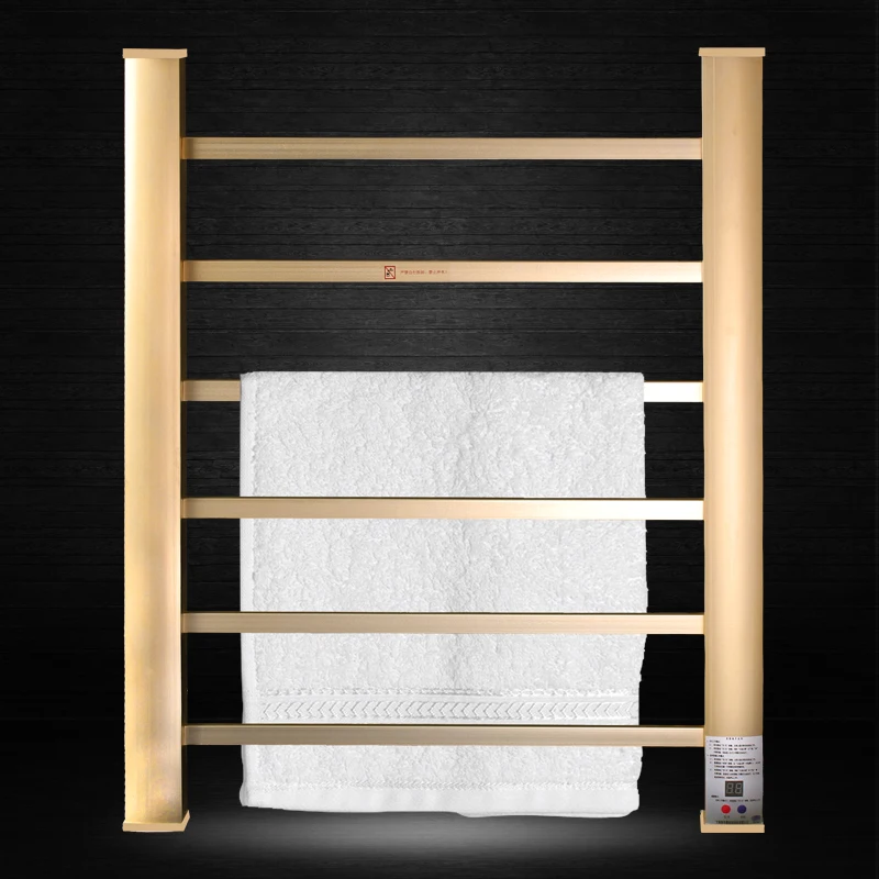 

Space Aluminum Electric Towel Rack Smart Sterilization Constant Ttemperature Cloth Dryer with Timer Clothes Drying Machine