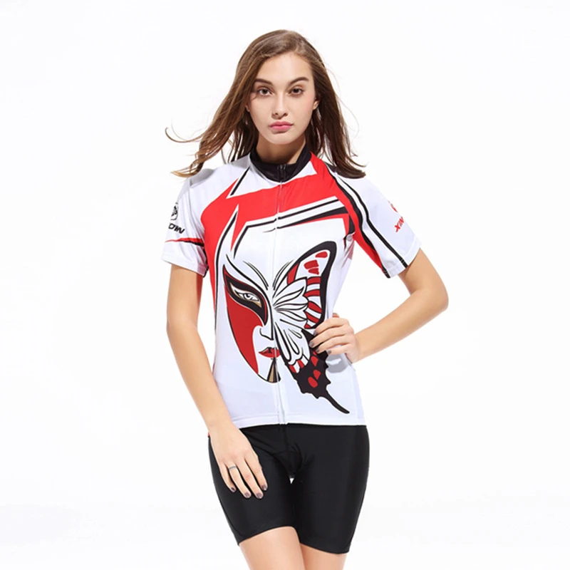 Летняя женская MTB велосипедная одежда Дышащие горные велосипедная Одежда для девочек Ropa Ciclismo быстросохнущая велосипедная Джерси