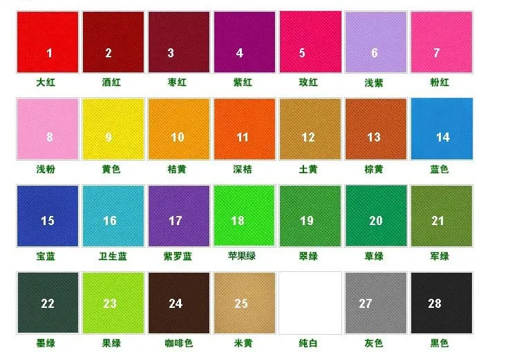 color chart