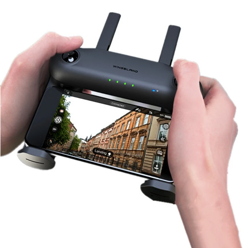 Original Wingsland M5 sin escobillas GPS WIFI FPV con la cámara de HD RC Drone Quadcopter juguete RTF Video cámara Drone drohne