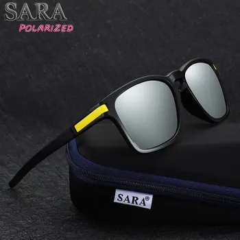 

SARA Sunglasses men Fashion polarized sunglasses women Goggle UV400