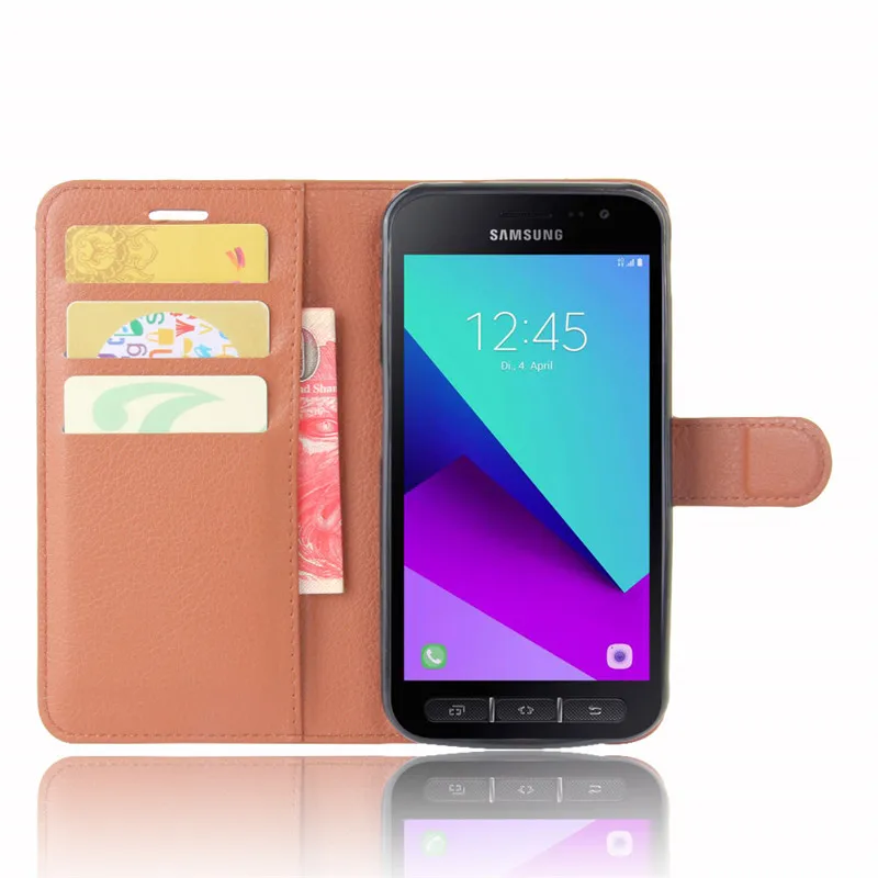 Для samsung Galaxy Xcover 4 Чехол-кошелек кожаный флип-чехол для samsung Galaxy XCover 4 G390F SM-G390F чехол для телефона чехол