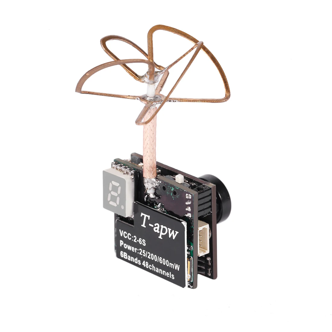 HOBBYINRC передачи 25/200/600 мВт переключаемый 5,8 Г 48 CH FPV 800TVL Камера встроенный передатчик DIY аксессуары для дрона
