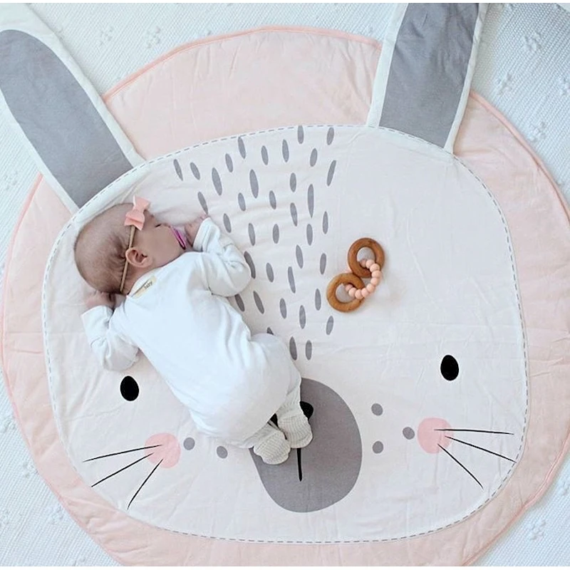 Baby blanket 2017 new play mat lovely rabbit newborn infant soft