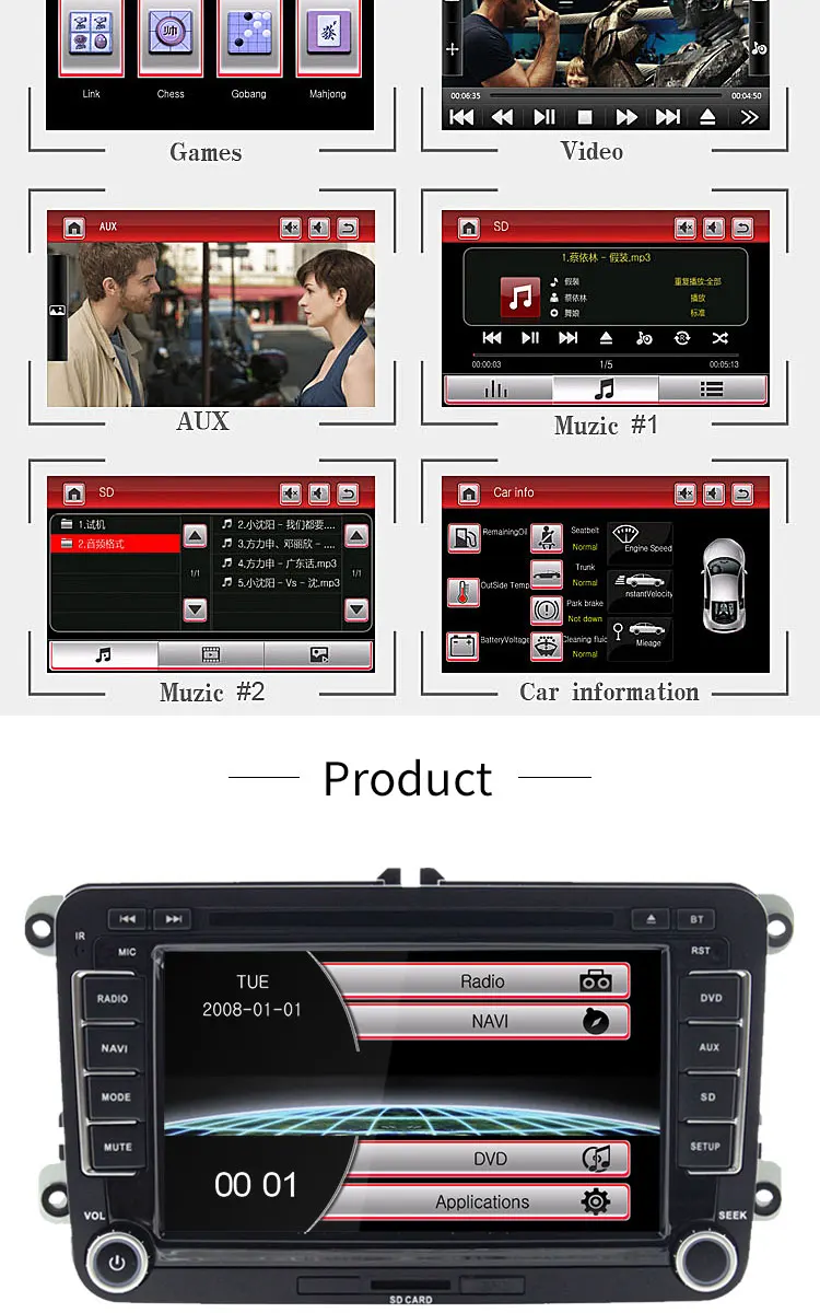 Best TOPBSNA 7 inch 2 Din Car radio Wince 6.0 For VW Golf 5/6 Passat b7/cc/b6 SEAT leon Tiguan Skoda Octavia GPS navigation Stereo CD 7 Best TOPBSNA 7 inch 2 Din Car radio Wince 6.0 For VW Golf 5/6 Passat b7/cc/b6 SEAT leon Tiguan Skoda Octavia GPS navigation Stereo CD 7