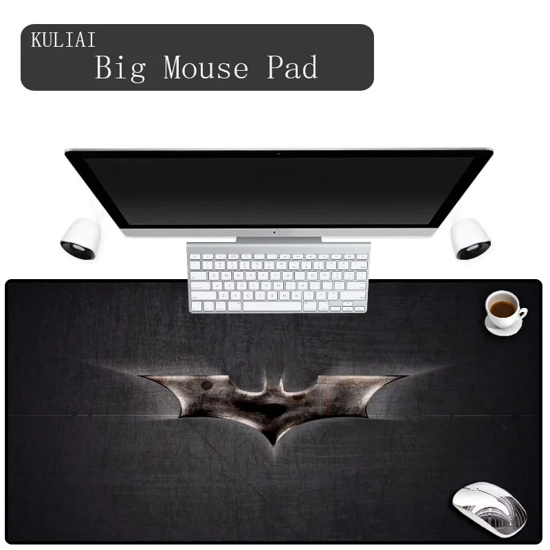 XGZ Custom Batman Gaming Mouse Pad Logo Rectangular Large Size Gamer