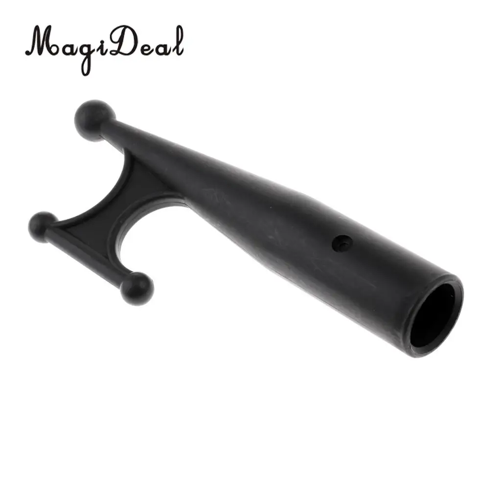 MagiDeal черный нейлон 1 &quotшвартовка Лодка Крюк головка Замена Топ для морской яхты