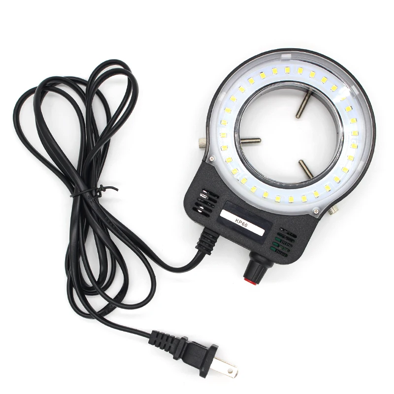 

Adjustable Microscope LED Ring Light Illuminator Lamp For STEREO Microscope Excellent Circle Light