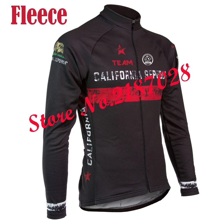 Prix pour 2016 Californie Thermique Hommes de manches longues Jersey noir vêtements de cyclisme Hiver Polaire et aucun Polaire/bike wear Arbitraire choix Prix pour 2016 Californie Thermique Hommes de manches longues Jersey noir vêtements de cyclisme Hiver Polaire et aucun Polaire/bike wear Arbitraire choix