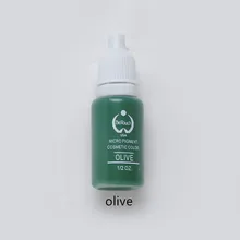 2 шт. оливкового цвета Перманентный макияж бровей пигмент для Body Art татуировки наборы поставки чернил