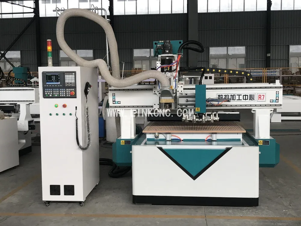 ATC cnc маршрутизатор резьба по дереву машина для продажи с 12 инструменты для ПК/3 оси сверлильный фрезерный станок с ЧПУ Оборудование с вакуумным столом