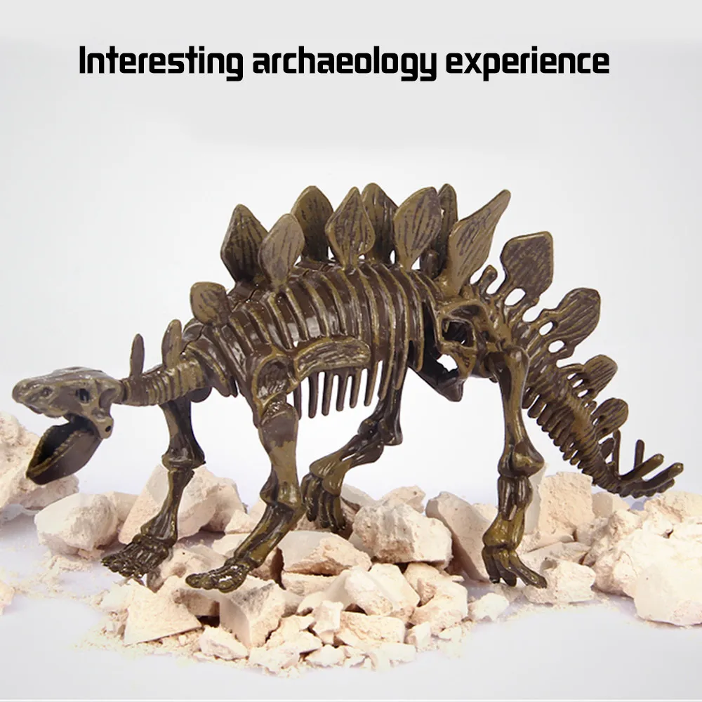 Triceratops Fossil Dinosaur Skeleton Kit /& Skull Mould Educational Toy Science