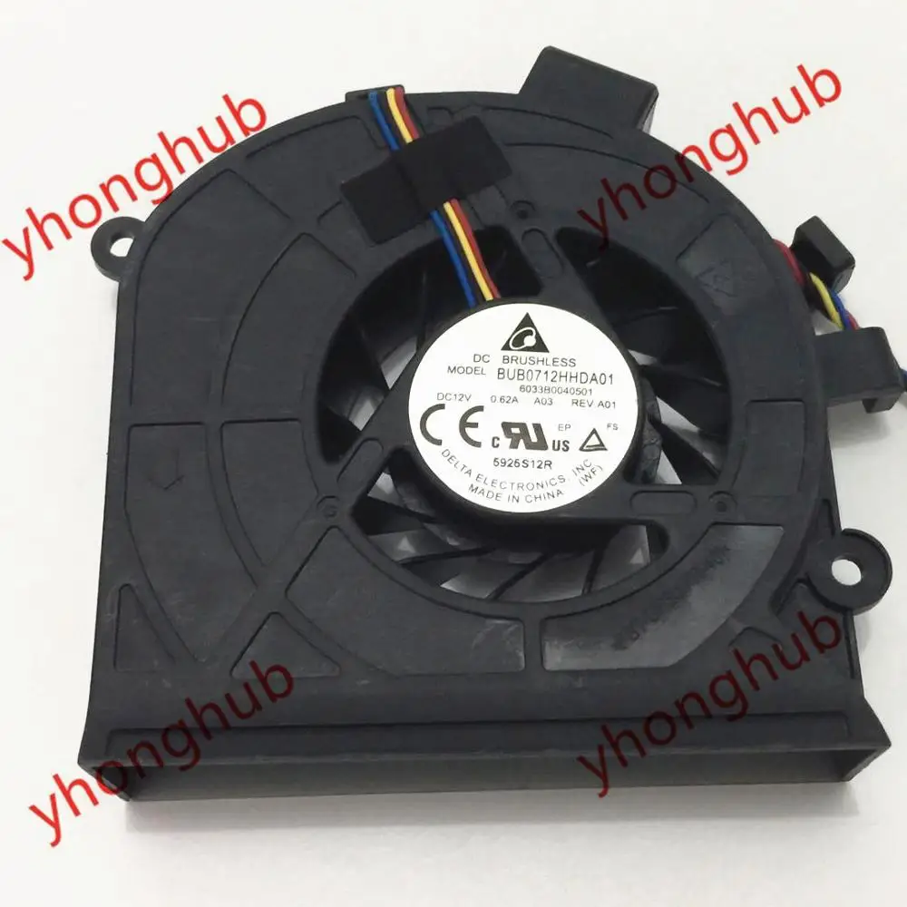 Вентилятор охлаждения сервера Detla Electronics BUB0712HHDA01 6033B0040501 12 В постоянного тока а 4