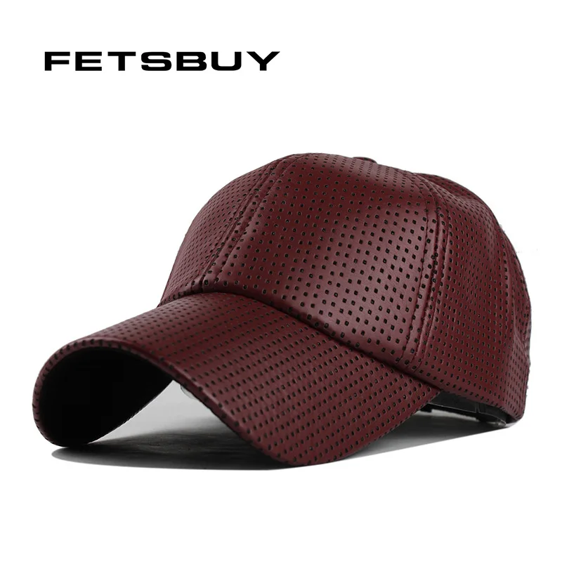 FETSBUY PU Baseball Cap women fall faux Leather cap hip hop snapback Hats For men Golf Driving winter hat for women wholesale FETSBUY PU Baseball Cap women fall faux Leather cap hip hop snapback Hats For men Golf Driving winter hat for women wholesale