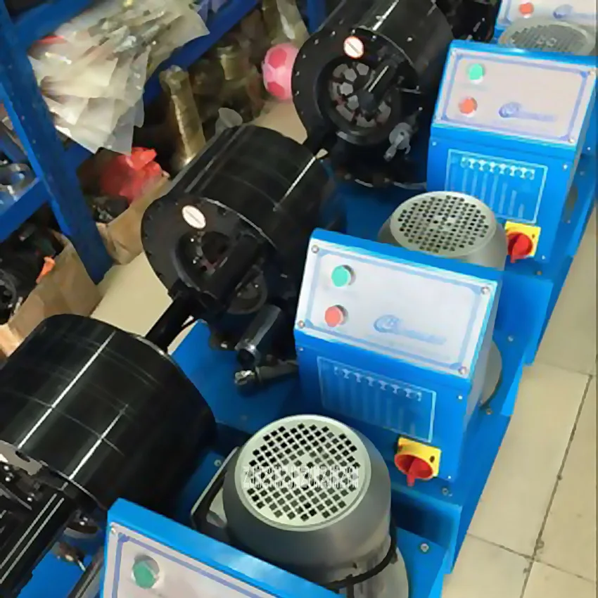 

New Arrival 3KW Hose Pipe Press Shrink Tube Machine Hydraulic Hose Pipe Press With 7 Sets Molds ,6-38MM, 380V / 220V (optional)