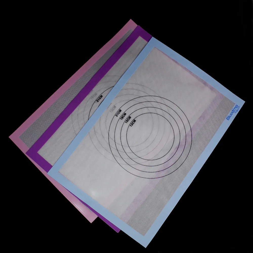 Bluedrop силиконовый коврик для выпечки антипригарный печенья лист приготовления