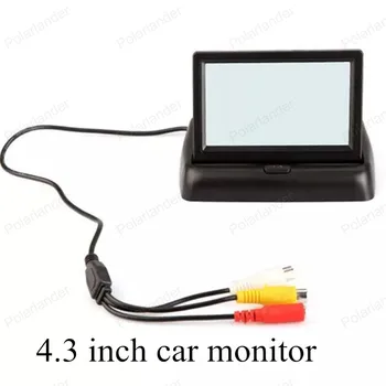 

4.3 inch TFT Color digital HD LCD car monitor with rear view backup camera for vehicle reversing parking