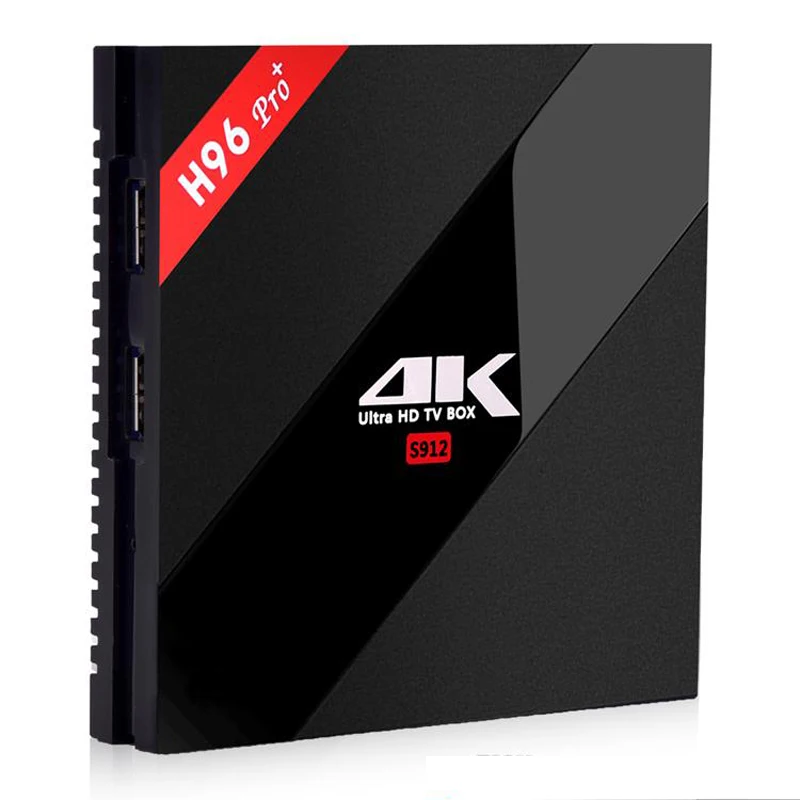 Оригинальный H96 pro plus Android 7 1 tv Box 2GB16GB 3GB32GB Amlogic S912 Восьмиядерный 2 4G 5 8G WiFi H.265 4K Smart box