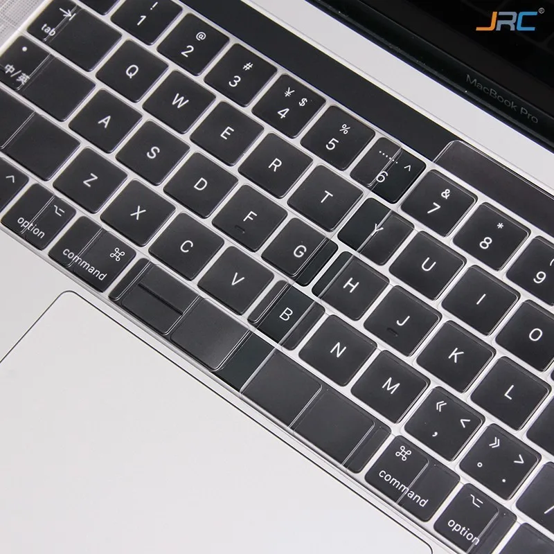  Waterproof Fully transparent TPU Invisible Keyboard Cover Film For Macbook 13/15-Inch Pro touch bar