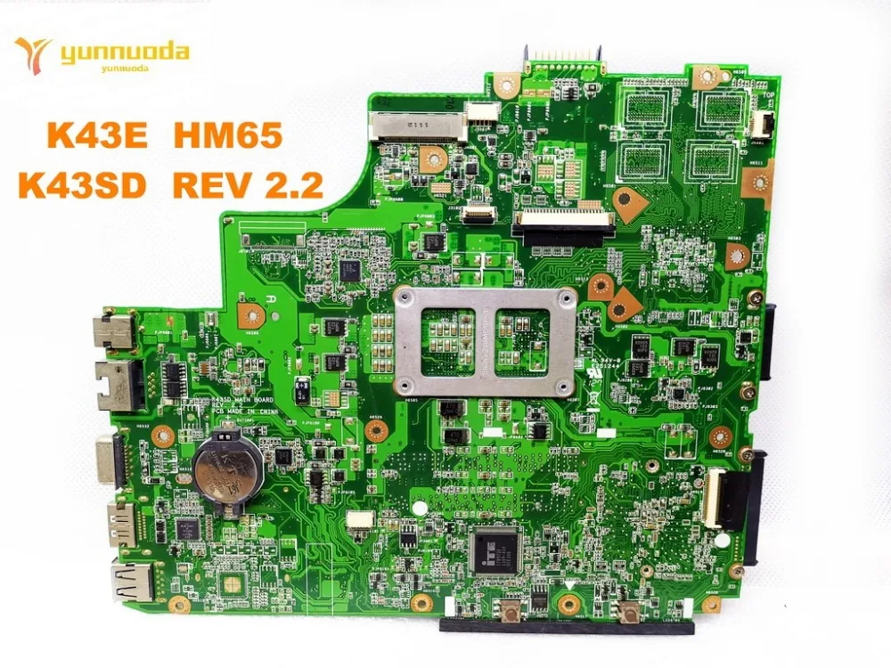 Оригинальная материнская плата для ноутбука ASUS K43E HM65 K43SD REV 2,2 протестированная хорошая