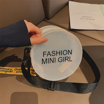 

Women shoulder Bag Women's PVC Transparent Clear Shoulder Bag Tote Jelly Candy Summer Beach Handbag Letter Pattern Design