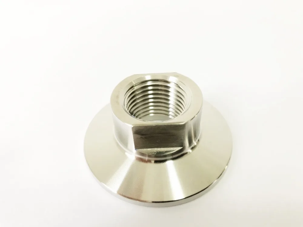 

Free Shipping Adapter 1/2"FNPT * Tri-clamp OD50.5 Stainless Steel 304 Tri-clamp Internal Thread Adapter