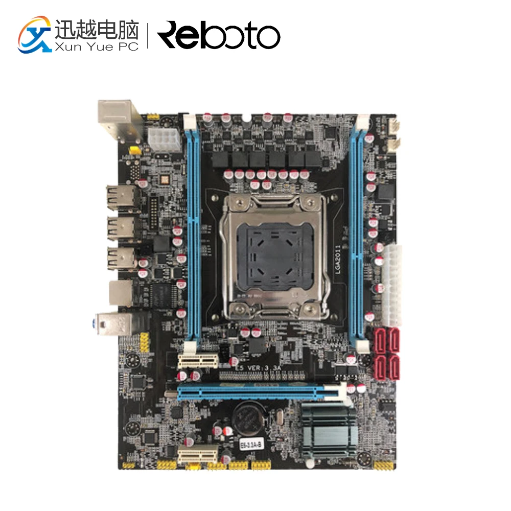

100% Runing New X79T Desktop Motherboard X79 LGA 2011 DDR3 32G For i3 i5 i7 All-Solid M-ATX On Sale