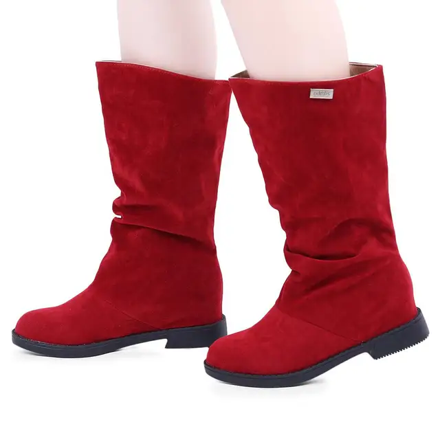 Graceful Effen Kleur Platte Zool Dames Hoge Been Laarzen Platte Dikke  Rubberen Zool Slip On Over De Knie Runway Laarzen|high leg|leg bootshigh  leg boots - AliExpress