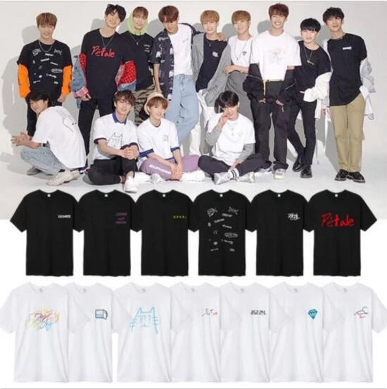 Kpop Seventeen 3 Anniversary T Shirt Unisex Tee S Coups Mingyu Hoshi Jun The8 T Shirts Aliexpress