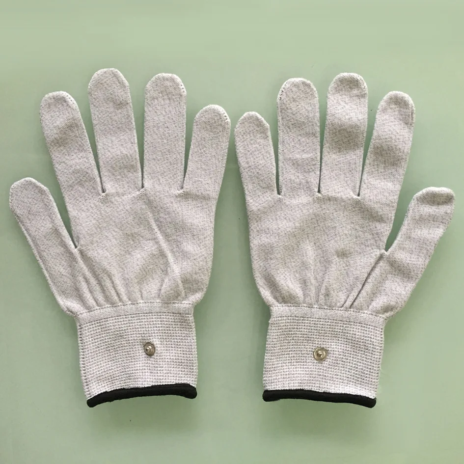 Conductive hand massager gloves for carpal tunnel therapy hand thumb