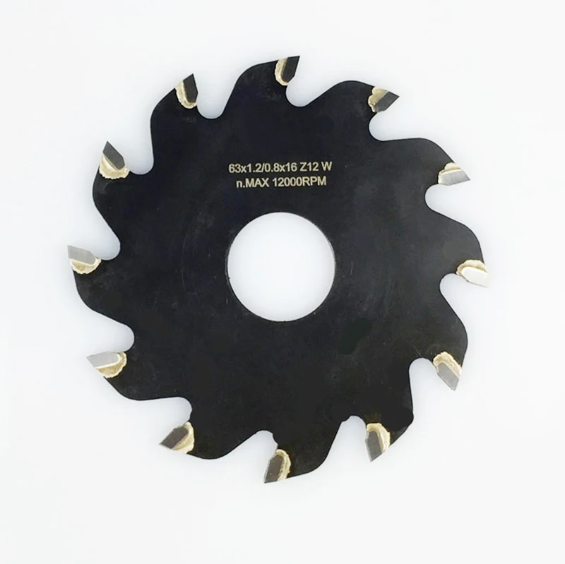 

Mini Circular Saw Blade Diameter 63mm Alloy Steel 12-Teeth Wheel Discs 20mm Aperture For Wood Aluminum Metal Plate Cutting Tool