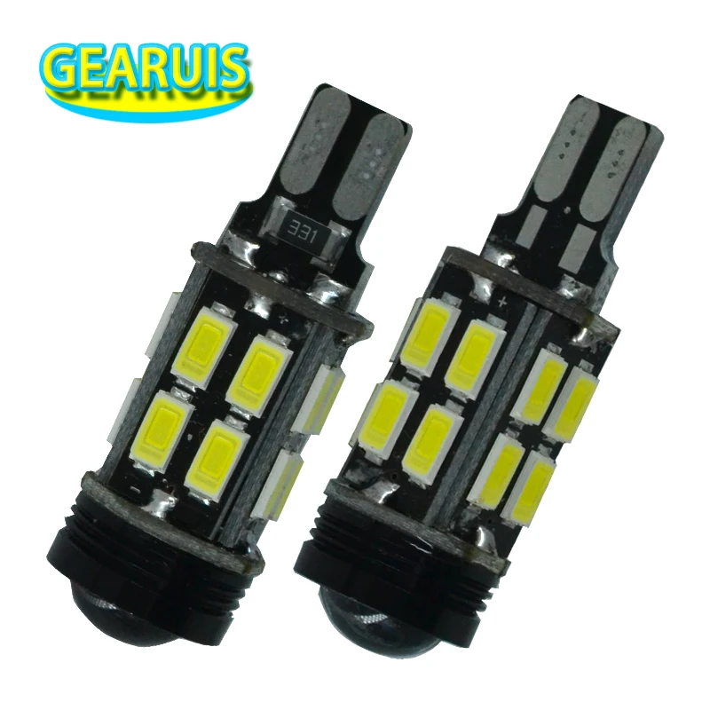 2 pcs de Alta potencia T15 Canbus nao polar 5 W 280MA 16 SMD 5630 LED W16W nenhum erro Car Auto Luz Reversa Back UP light Bulb B