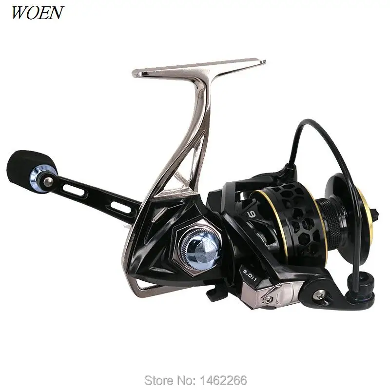 

WOEN New GTS2000-6000 Fishing reel All metal main body Anti seawater 9BB Spinning wheel