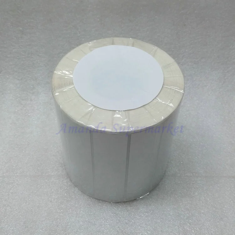 Matte Silver PET Blank Label Waterproof Tear resistant Oilproof 2000 Pieces 70mm x 20mm 2.75*0.78"