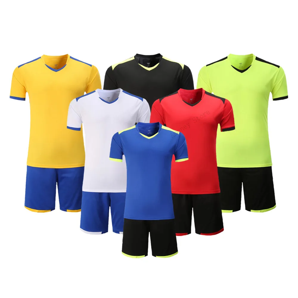 Adsmoney men kid academia team training soccer suit football cheap authentic sports youth football jerseys professional custom