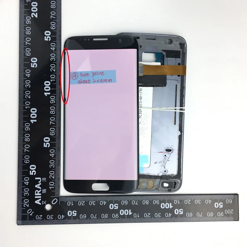 imágenes para NO. 28 Para Samsung Galaxy s7 borde G935T G935F G935FD G935A G935P Defecto Pantalla LCD Táctil Negro Freeshipping + seguimiento NO. imágenes para NO. 28 Para Samsung Galaxy s7 borde G935T G935F G935FD G935A G935P Defecto Pantalla LCD Táctil Negro Freeshipping + seguimiento NO.
