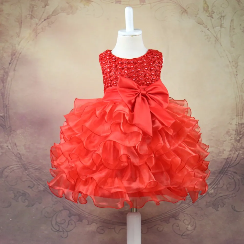 

Vintage Baby Girl Satin Christening Gown 2018 Newborn Baby Girls Clothes First Birthday Gift Little Princess Dress Tulle Tutu