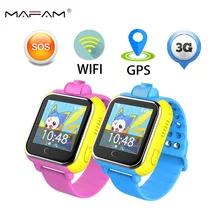 Wifi 3G Smart Watch Q730 Children GPRS GPS Tracker Locator kids Smartwatch child SOS baby Touch Watch Camera for IOS Android