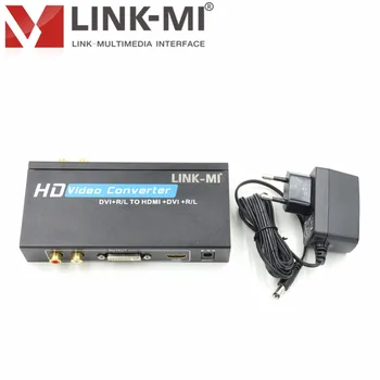 

LINK-MI DVIH01 DVI-D with Audio to HDMI Converter Easy to install and operate
