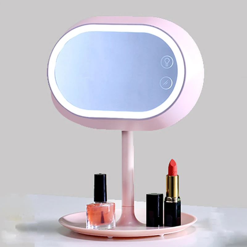 Rechargeable LED mirror desk lamp makeup table lamp 5W touch dimmer