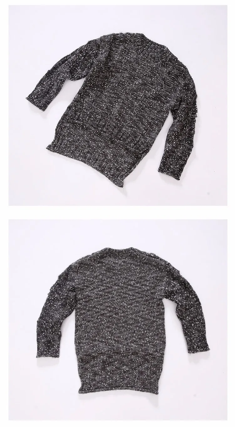 Asymmetric holes hollow out knitted sweater for girls o-neck fall knitting children sweater girl pullovers knit long sleeve tops 5 6 7 8 9 10 11 12 13 14 15 16 years old little big teenage girls sweater children pullovers tops autumn 2016 (1 (6)