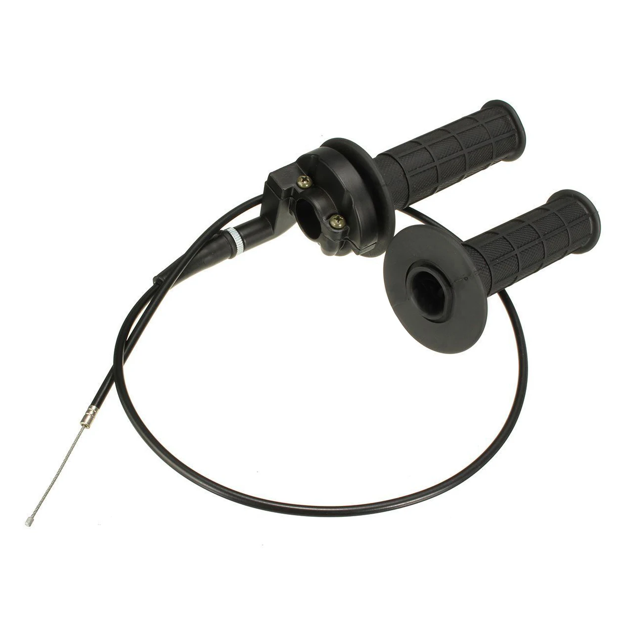 

New 7/8'' Quick Action Twist Throttle Hand Grip & Cable ATV Quad Pit Dirt Bike 110cc