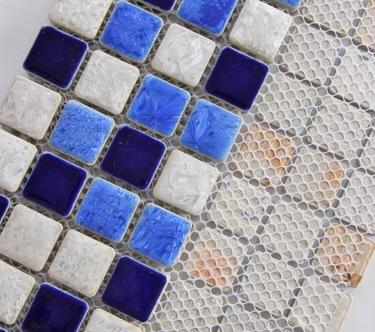 detail 7 Blue ceramic